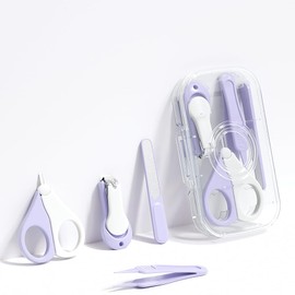 Baby Nail Clippers Kit (Purple)