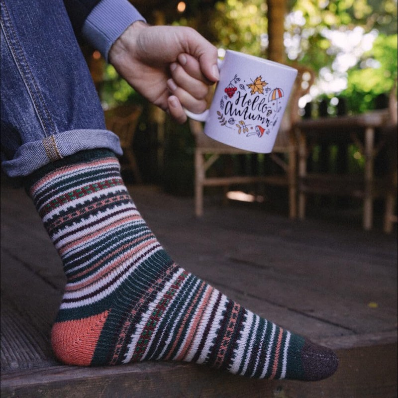 NORDIC Socks Premium Crew Socks with 40% Merino Wool Blend