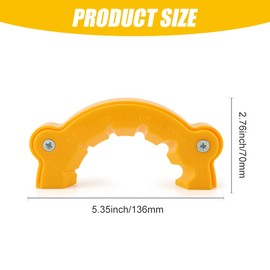 Drill Bit Sharpener, Drill Bit Grinding Attachment with Gloves, Multi-specification Drill Bit Grinding Drill Sharpener, Giant Blade Angle Grinder Drill Bit Sharpening Guide Tool