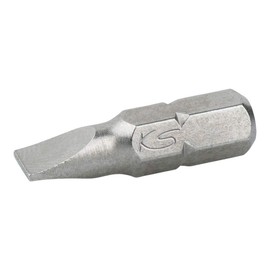 KS Tools 911.3309 1/4 Inch Classic Bit Slotted, 25 mm, 9 mm, 4042146551011