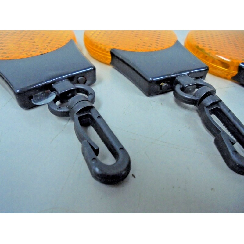 3 - Flashing Reflective LED Jacket Backpack Safety Tag Lights