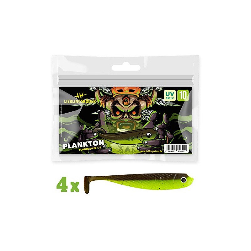 Lieblingsköder Rubber Fishing Bait for Perch Zander Pike 10 cm,