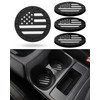 Coaster for Cup Holder - 4 Pack Silicone Auto Drink