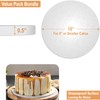 BOARDS+ Cake Drums 10 Inch (12 Pack) | 1/2" Thick