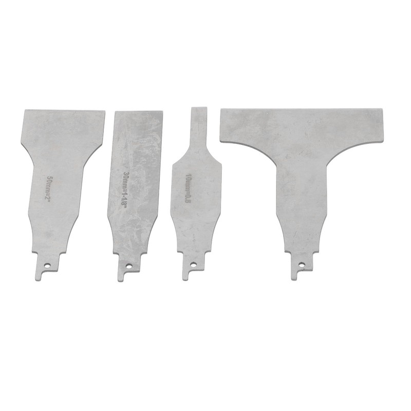 4PCS Reciprocating Saw Scraper Blade Multifunctional Stainless Steel Tile Cleaning