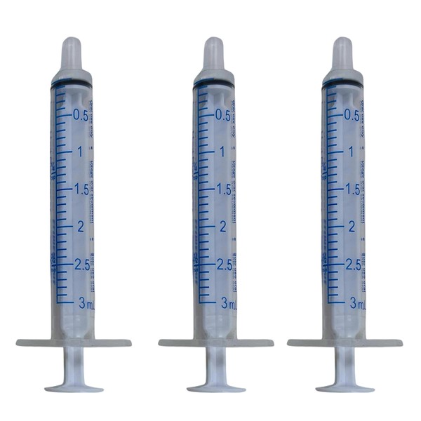 Elimedical Oral Medication Dispenser Syringe, 3cc (3ml), 100 per Box,