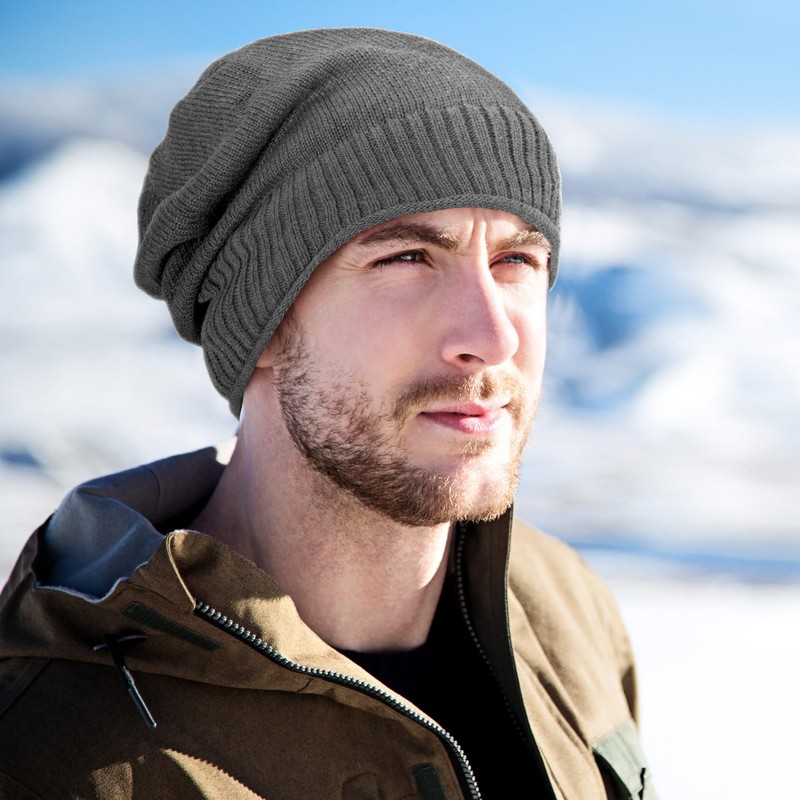 Compagno Lined Beanie Hat with Soft and Warm Teddy-fleece Lining