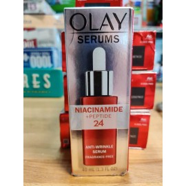 Olay Niacinamide Wrinkle Reducing Serum Fragrance Free 40 mL (1.3 FL OZ)