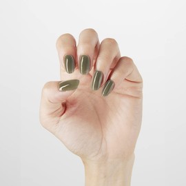 Gel Nail Color (122 Operative) | Color Gel Single Item, Solid Color, Khaki, Made in Japan, Self Gel Nail