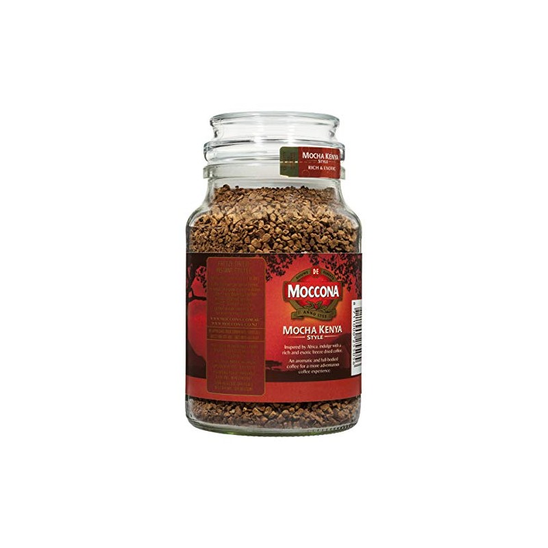 Moccona Mocha Kenya Style Freeze Dried Instant Coffee, 200g