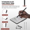 Pen Tips Titanium Alloy Pencil Nibs Fit for Remarkable 2