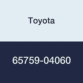 Genuine Toyota 65759-04060 Tailgate Access Cover