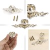 BSTKEY 5 Packs Rose Drawer Knobs Pull Handles for Cupboard