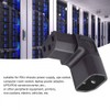 CY Adapter IEC Male C14 to Down Angled 90 Degree