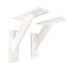2 x Sossai® Design Shelf Brackets FSHR | Shelf Bracket