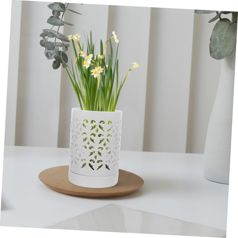 SUPVOX Orchid Pot with Holes Ceramic Orchid Planter for Use