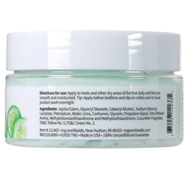 ForPro Professional Collection Cracked Heel Eliminator, Fresh Cucumber Scent, Intensive Repair Treatment for Rough, Dry & Cracked Heels, Reduces Calluses & Skin Build Up, 3.3 oz.