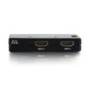 C2G 2-Port HDMI Selector Switch, Slim Design, 40349 Black