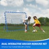 Winthai 6x5FT Soccer Rebounder Net, Quick-Switch Angle Soccer Training for