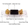 Greluma 2 Pcs Inline ANL Fuse Holder 0/2/4 Gauge AWG
