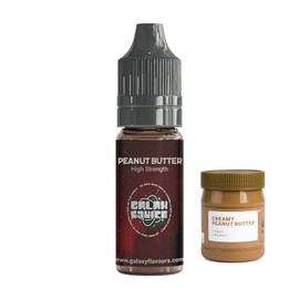 Peanut Butter High Strength Flavouring - 230+ Flavours - Galaxy Food Flavours - 10ml Bottle