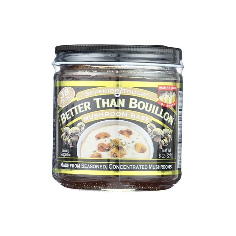 Better Than Bouillon Mushroom Base, 8 Ounces (Pack Of 6)