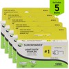 33014#1 Light Duty Staples - 1/4" Length - 1050/box, 5
