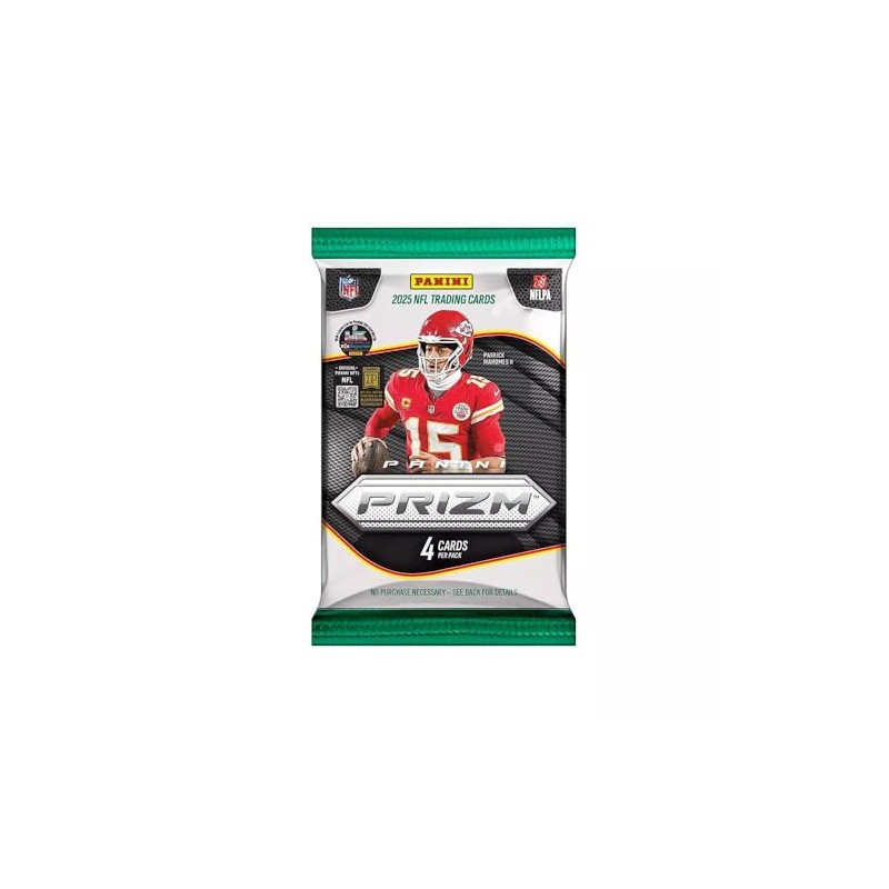 Panini 2025 Prizm Football - Caja blaster (Disco Prizms)