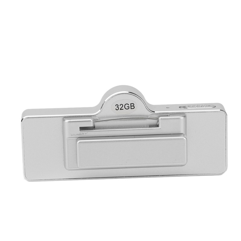 Body Worn Mini Camera Plastic Metal 1080P Wearable Camcorder 32GB