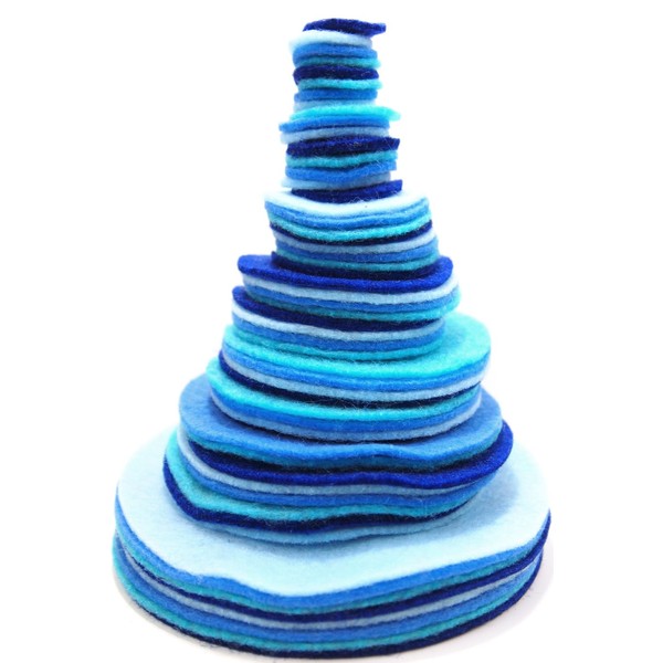 Playfully Ever After Blue, Light Blue, Militia Blue & Turquoise