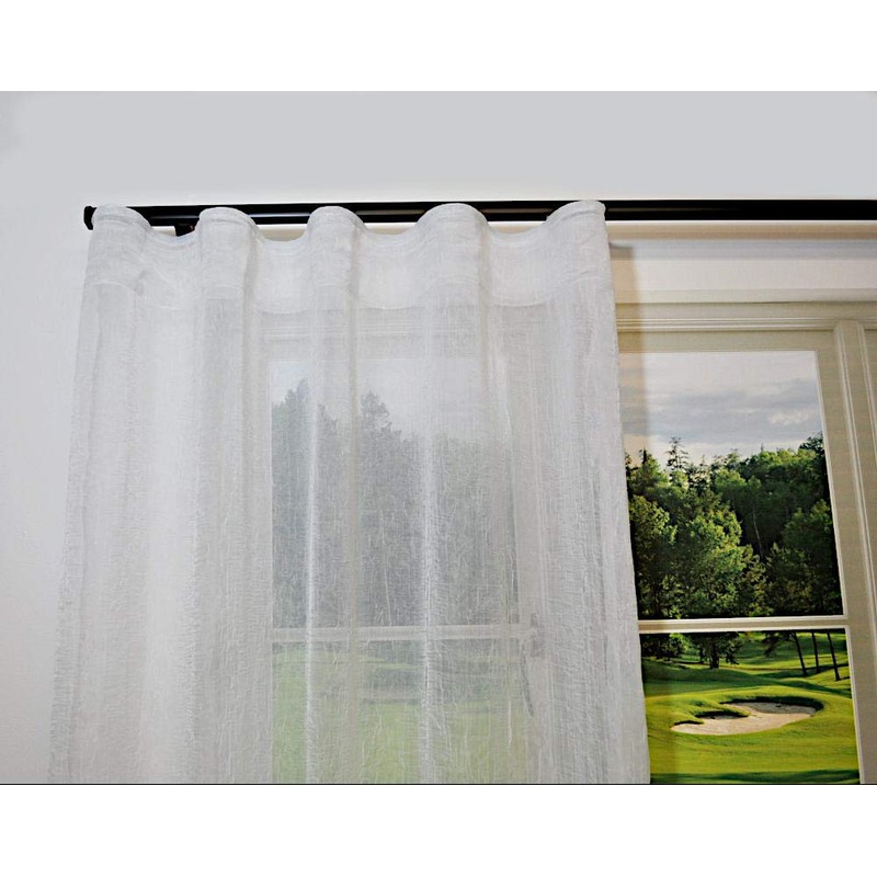 Wave Fold Curtain Tape and Hooks-25 Yards/250 Hooks