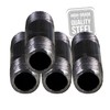 Everflow Supplies NPBL1250-4, Steel Nipple Pipe, Build Vintage DIY Furniture