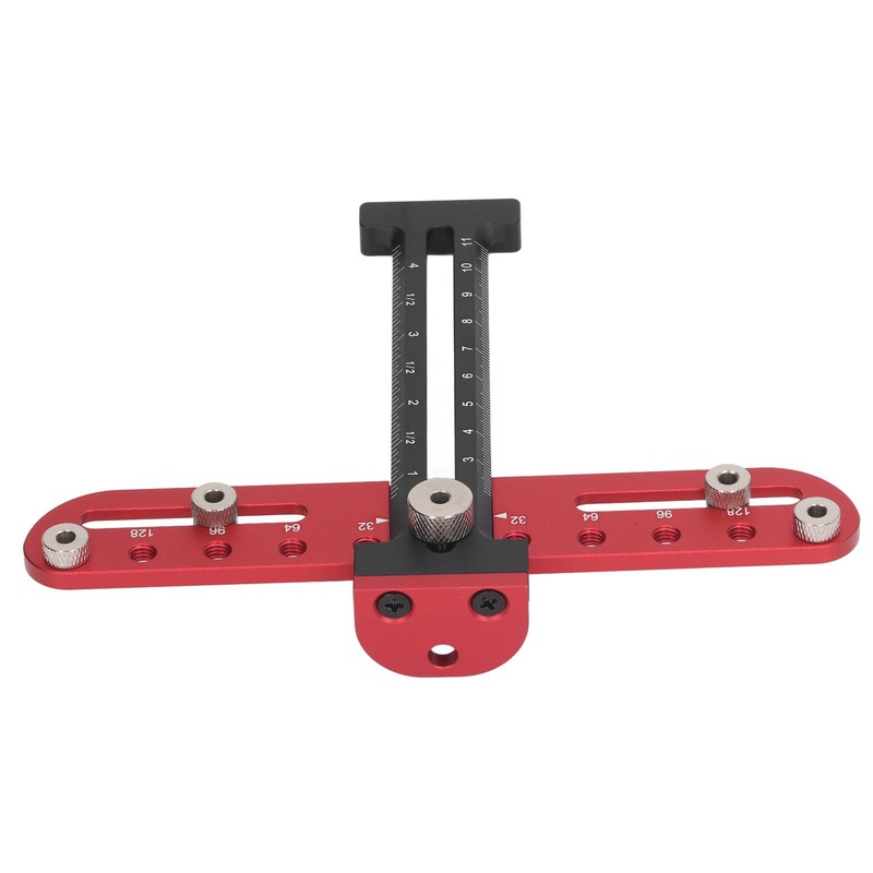 Handle Hole Drill Guide 4mm Cabinet Handle Jig Aluminum Alloy