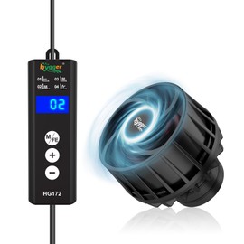 hygger Mini Aquarium Wave Maker for 15-40 Gallon Fish Tank with Magnetic Base Adjustable Powerhead for Saltwater and Freshwater Up to 792 GPH