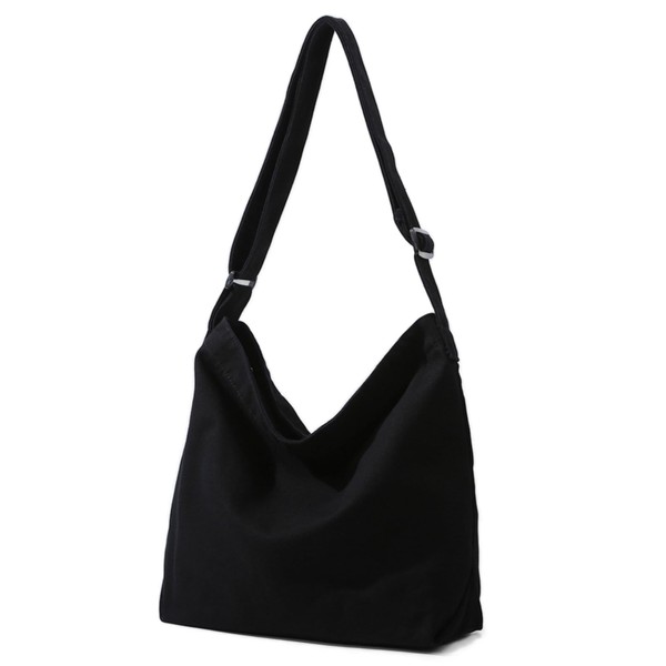 Sun Olive Canvas Tote Bag with Zipper, Large Capacity, A4,