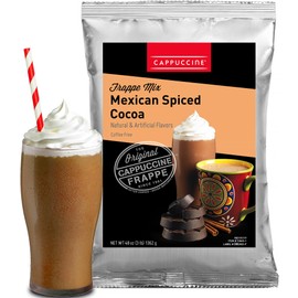 Cappuccine Mexican Spiced Cocoa Frappe Mix, 3 Pound (Pack of 1)