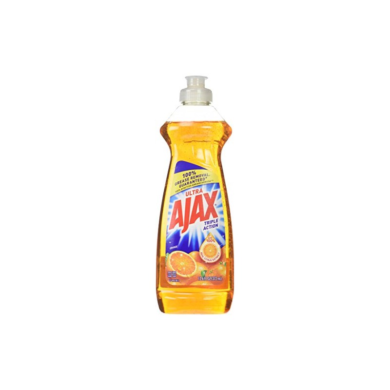 Ajax Triple Action Dish Liquid Orange, 12.6oz