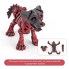 3D Printed Dog, PLA 3D Printed Dog Skeleton Detachable 3D