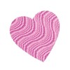 Beistle Pink Embossed Foil Heart Cutout, 8½", 36 Per Package