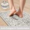 KIMODE Kitchen Mats Cushioned Anti Fatigue, 20"x47"+20"x32" Farmhouse Kitchen Rugs