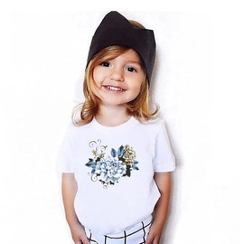 Flowers Iron on Stickers Transfers Patches for Kids Butterfly Iron On Appliques for Girls Kids T-Shirt, Jackets, Jackets, Totebags, Clothing Decorations 4 Pcs Art Decalsarment Accessories