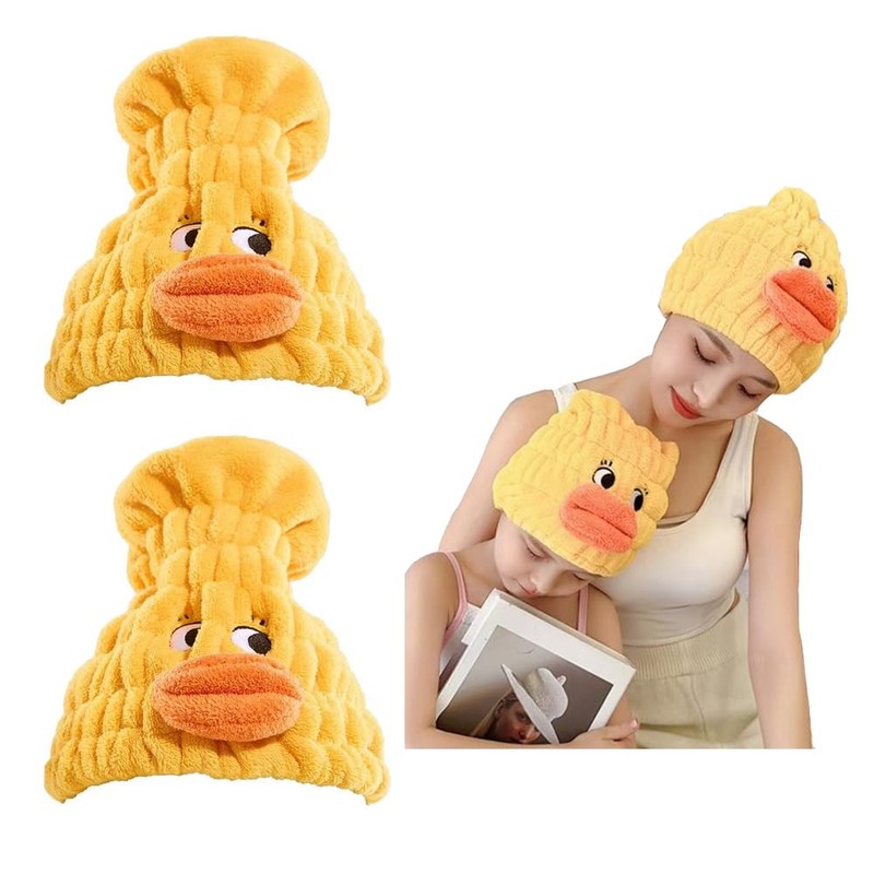 Paquete de 2 toallas ultra absorbentes para nios con pelo