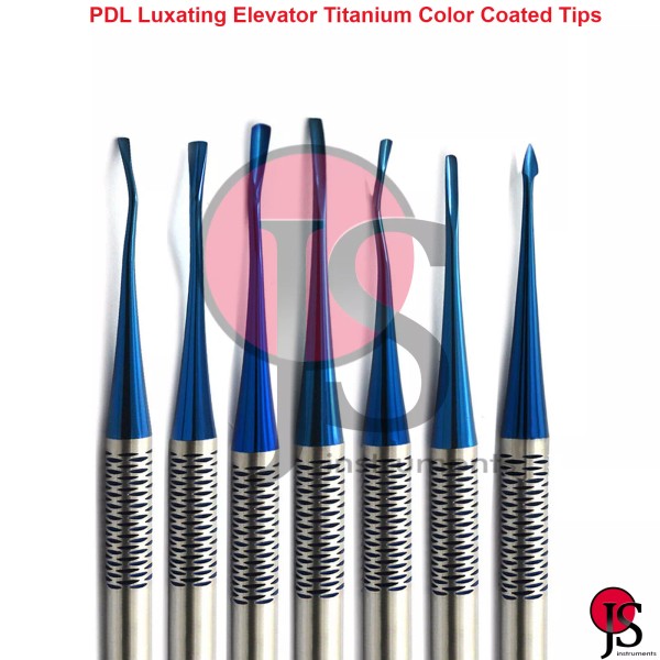London Instruments 7PCS PDL Root Elevators Dental Tooth Extraction Instruments