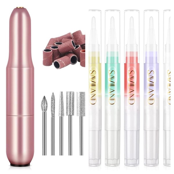 SAVILAND SAVILAND Electric Nail Drill an Natural Cuticle Oil Pen
