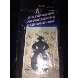 Plasticolor NEW - VINTAGE - 2 - COWBOY UP RODEO CAR AUTO - AIR FRESHENER