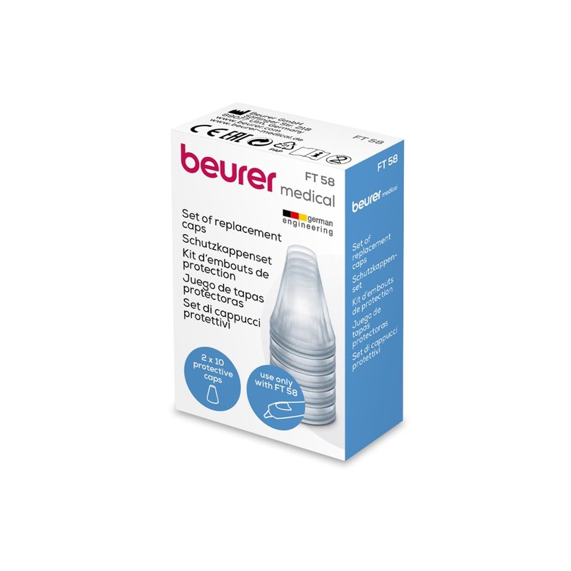 Beurer Replacement Protective Caps for the Beurer FT58 In-Ear Thermometer