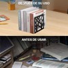 Sujetalibros De Metal, 3 Pares/6 Piezas Sujetalibros Extremos De Libro,Resistente