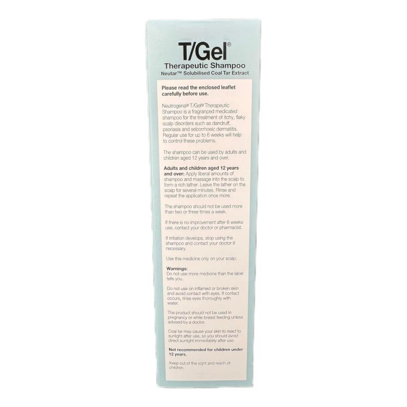 Unidades 250ml Gel Champú Terapéutico Alquitrán