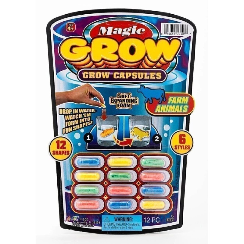 JA-RU Magic Grow Capsules (12 Capsules/Assor
