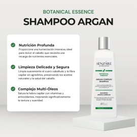 Senzáre Botanical Essence Argán Shampoo Nutritivo 300ml
